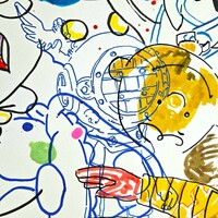 Drawing by Judas Arrieta "ARTIST TOYS" - Thumbnail 5