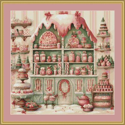 Candy Store 1 Cross Stitch Pattern