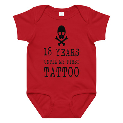 First Tattoo jersey bodysuit