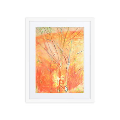 Framed poster - Blaze