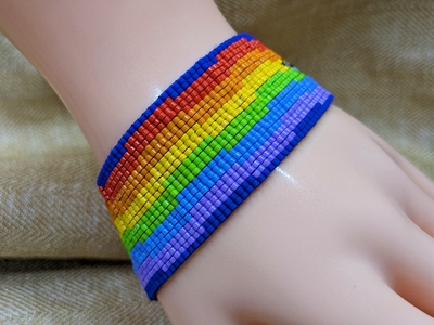 Pixel Bracelet - Nyan Cat