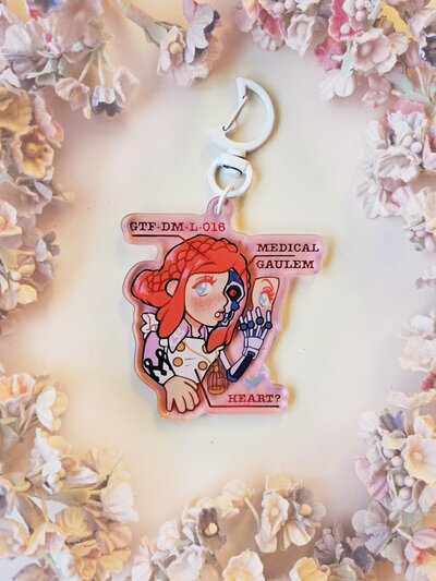 Luna Zero Escape Keychain