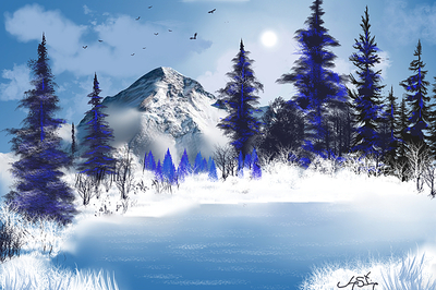 Return To Blue Bayou - 24 X 36 Art Print