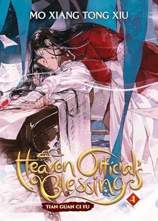 Signed Copy of Heaven Official's Blessing: Tian Guan Ci Fu (Novel) Vol. 4 by Jacob Eiseman (English VA for Wind Master Shi Qingxuan)