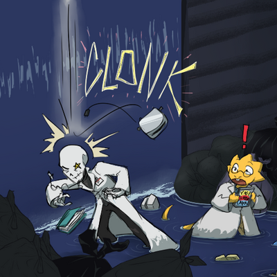 Clonk print (4x5.5 inches) - Thumbnail 2