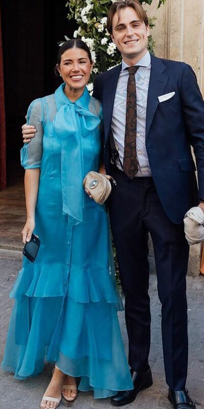 Elegant Blue Mother of the Bride/Groom Dress Evening Formal Dress