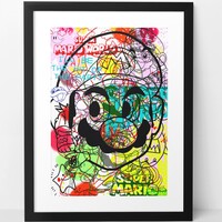 A3 Print by Judas Arrieta "SUPER MARIO"  - Thumbnail 1