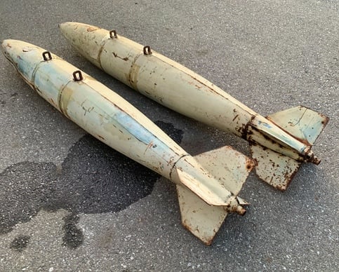 MK-82 PRACTICE BOMB 500 lb (Authentic Practice Bomb)