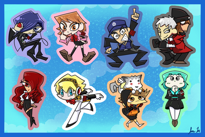 Persona 3 Sticker Set