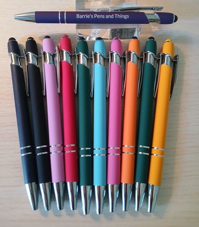 #1 Rubber Coated Pens