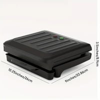 Electric Hot Dog Machine & Sausage Grill – Nonstick Plate, Oil Drip Tray, Cord Storage – 110V US Plug – Stainless Steel - Thumbnail 3