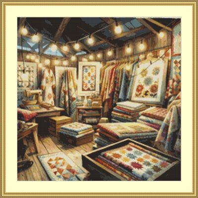 Quilt Market 2 Cross Stitch Pattern