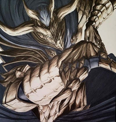 INK Commission Traditional Art