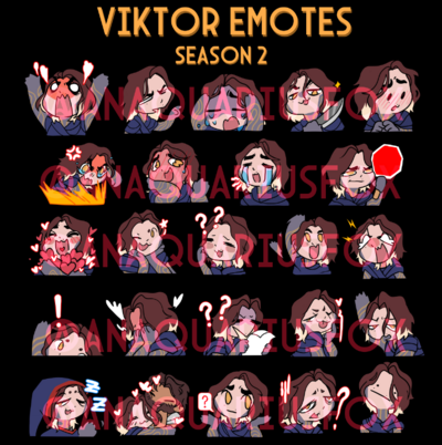 Viktor Season 2 Emotes