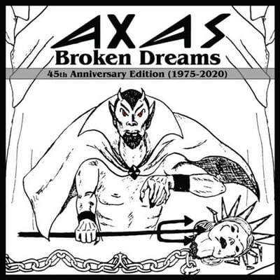 AXAS - Broken Dreams (2 CD set of rare 70s hard rock/heavy metal reissue + Live - Greek Import)