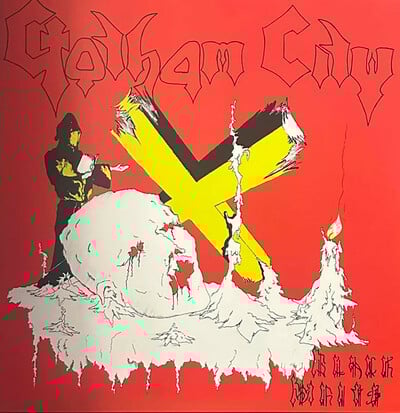 GOTHAM CITY - Black Writs (Expanded 1983 EP reissue with bonus demos - Import Black Vinyl LP)