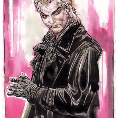 David from the lost boys original sketch