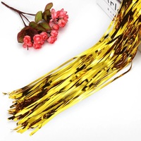 Metallic Foil Fringe Door Curtain – 1m x 2m Tinsel Backdrop – Party, Wedding, Photo Booth Decoration – PET Material - Thumbnail 1