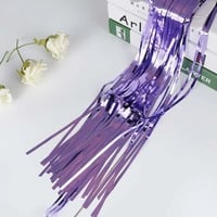 Metallic Foil Fringe Door Curtain – 1m x 2m Tinsel Backdrop – Party, Wedding, Photo Booth Decoration – PET Material - Thumbnail 6