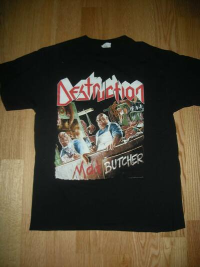 Destruction "Mad Butcher" T-Shirt (Large) 2ND HAND