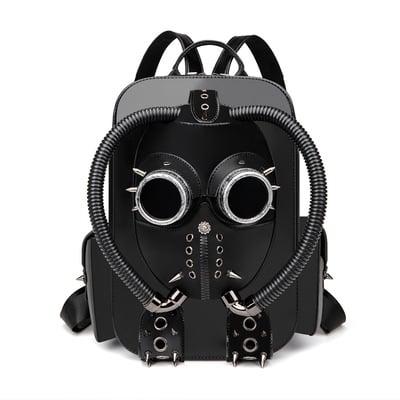Steampunk Gas Mask Back