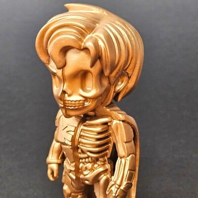 ArTToy by Mighty Jaxx "Superman Dissected Gold Edition"