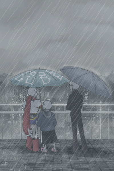 Rainytime on the surface print (4x6 inches)