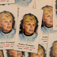 Pamela Voorhees Friday the 13th - Custom Vintage Trading Card Set - Thumbnail 4