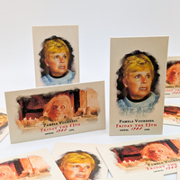 Pamela Voorhees Friday the 13th - Custom Vintage Trading Card Set - Thumbnail 1