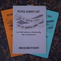 That's Just What You Are Colorplan Notebooks - Thumbnail 4