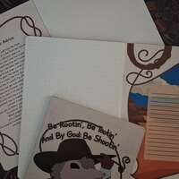 Awesome Opossum Cowboy Life Advice Notebook - Thumbnail 2