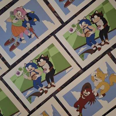 Sonic the Hedgehog Prints