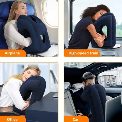 Inflatable Travel Pillow – Compact, Comfortable & Ergonomic Design