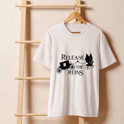 Release the reins eco campaign t-shirt - Thumbnail 1