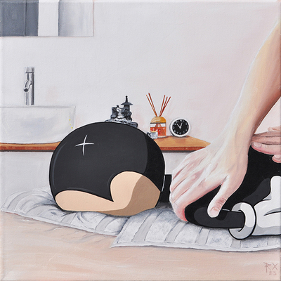 Painting by RX Strip “Relax”