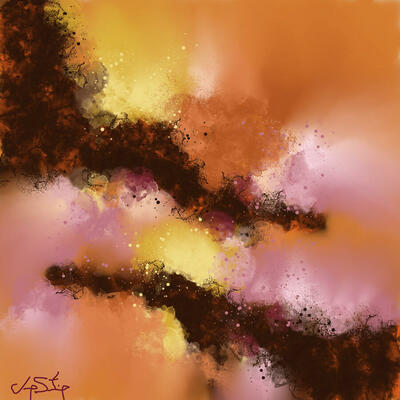 Scarborough Fair - Abstract Art Print