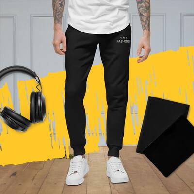 PME Fashion white arch Unisex fleece sweatpants