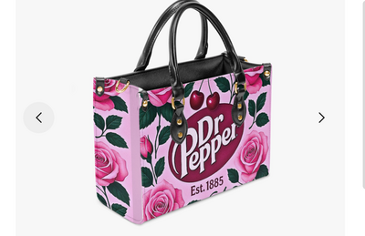 *Pink Rose Pop HandBag | Small /Med | PU Leather| Free Ship!*