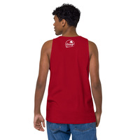 Release the Reins Cotton Tank Top White Logo - Thumbnail 5