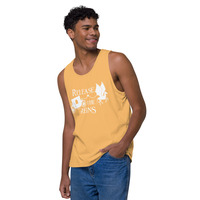Release the Reins Cotton Tank Top White Logo - Thumbnail 14