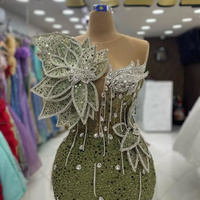 Oliver Prom Dress For Special Occasions Evening Dresses For Black Women Illusion Sweetheart Neckline Flora Birthday Dress Reception Dress - Thumbnail 2