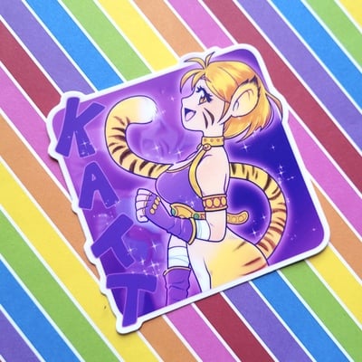 3 x 3 rinpoo matte sticker - Thumbnail 2