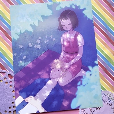 8.5 x 11 warm picnic print - Thumbnail 2