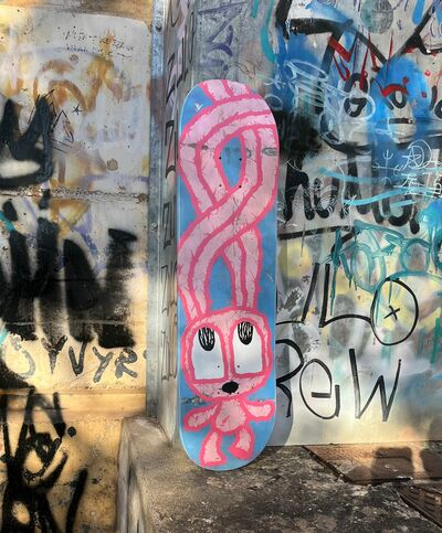 š° Art Skateboard by Celipe Perroloco "Tangled"