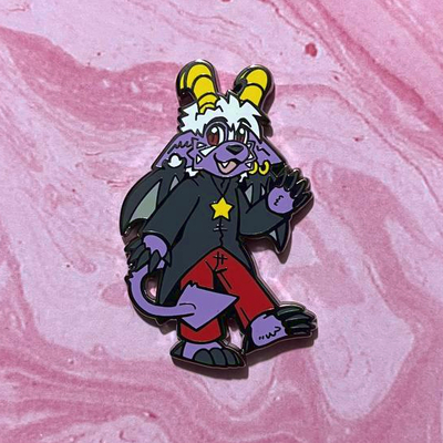 Buwaro enamel pin