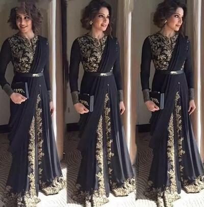 Black Sheath Prom Dress Lace Appliques Evening Formal Party Second Reception Birthday Engagement Gowns Dresses