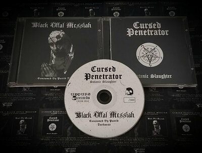 Black Offal Messiah / Cursed Penetrator - Split CD