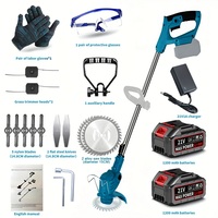 Cordless Lawn Mower with High-Power Copper Motor – Adjustable Steel Handle, 90° Pivoting Head - Thumbnail 3