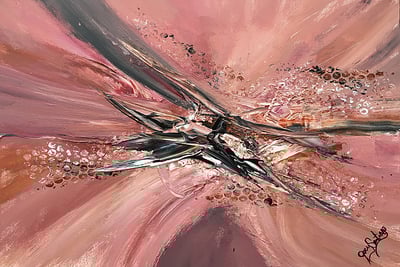 Abstract Harmony Art Print