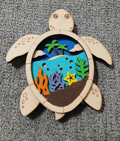 #35 Turtle Magnet